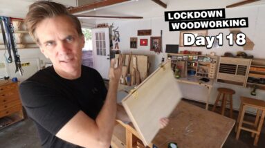 Cabinet door hardware and the ABCs of Woodworking. | Day 118