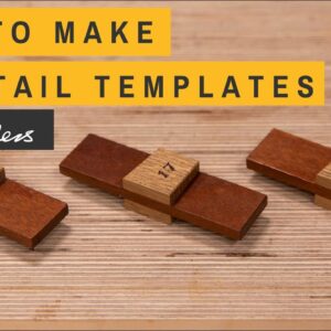 How to make Dovetail Templates | Paul Sellers