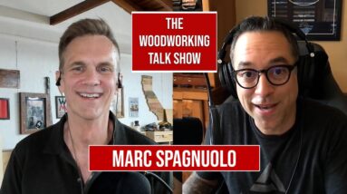 Marc Spagnuolo discusses YouTube Shorts and furniture design. The Wood Whisperer.