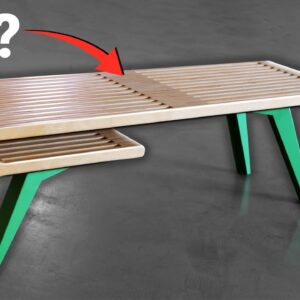 5 Tool DIY Coffee Table, Anybody Can Build
