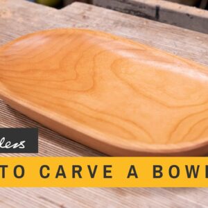 How to Carve a Bowl | Paul Sellers