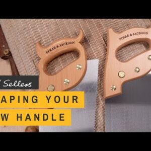 Shaping your Saw Handle | Paul Sellers