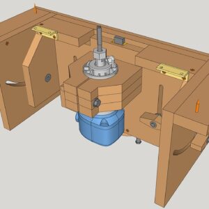 Portable Workshop Improvements / DIY Tilting Router Lift