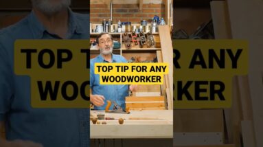 Top Tip for those starting out in hand tool woodworking! Why don't you give it a try! #shorts